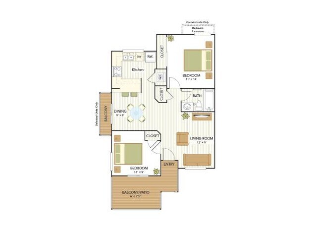 Unit 1591 1591 floor plan